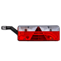 Feu arrière à baïonnette LED ASPÖCK EUROPOINT III 7 broches ASS2 avec avertisseur sonore et 7 fonctions restantes