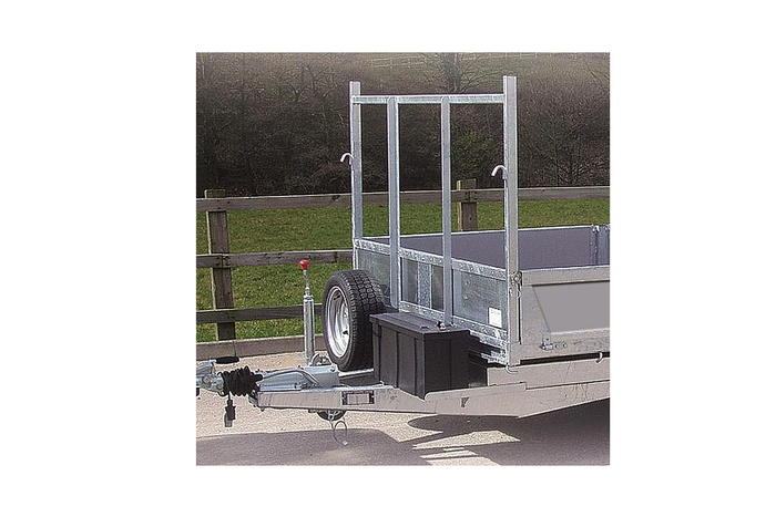 Support de roue de secours ProPlus pour remorque, profilé 60x60 mm