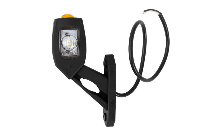 Feu de gabarit gauche LED HORPOL LD 2109/L sur bras en caoutchouc