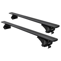 Barres de toit Inter Pack Virgo IR 135 (G2) avec rails intégrés (noir)