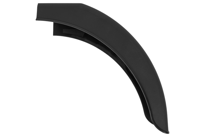 Demi-garde-boue gauche pour remorque DOMAR DR1014001, passage de roue 400/240 mm
