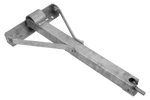 Stabilisateur d'angle extensible KNOTT 6X1197.007 pour remorque 1100 kg, 498 mm