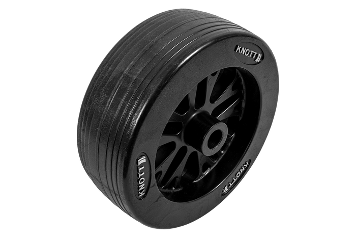 Roue de secours pour galet de direction KNOTT 6D7691.002, en plastique, 210 x 75 mm
