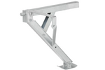 Support d'angle extensible ProPlus 361510, côté avant droit/arrière gauche de la remorque, capacité de charge 600 kg, hauteur 460 mm