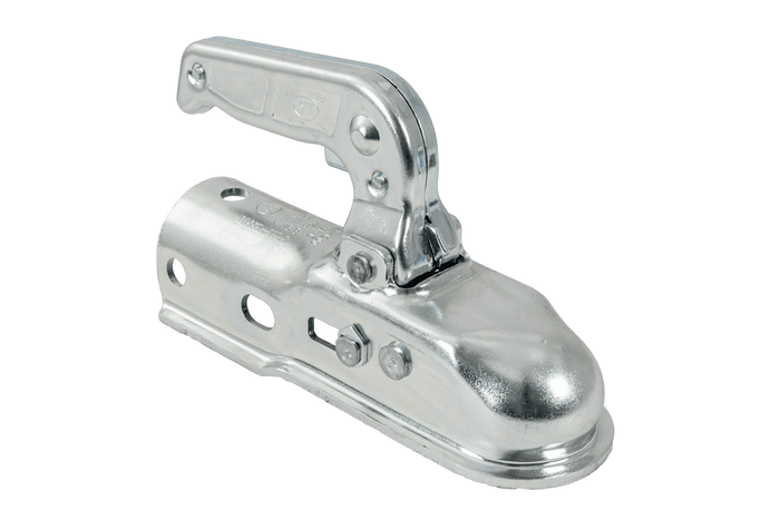 Attelage à boule STEELPRESS BC-1200C pour remorque de 1200 kg avec timon tubulaire de 50 mm