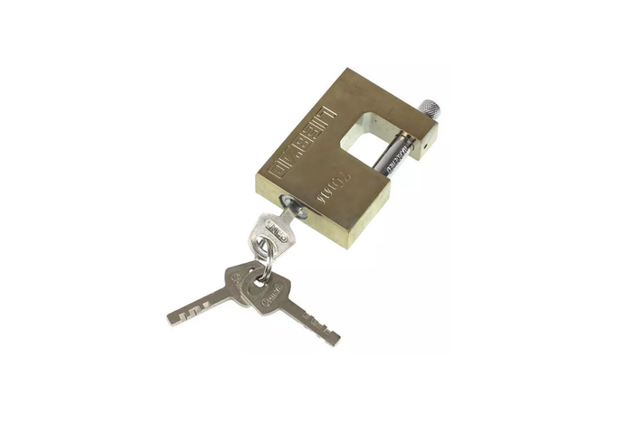 Cadenas en laiton 70 mm HERMON, diamètre de l'oreille 10 mm