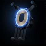 Support de téléphone de voiture BASEUS Stable Gravitional avec charge sans fil Qi 15W pour grille d'aération