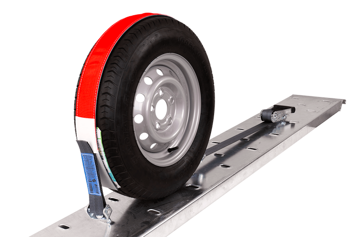 Sangle de transport, d'arrimage pour dépanneuse HEFFA CARLINE 130 pour roues 5 m/50 mm/5 t VDI 2700