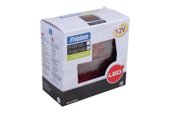 Feu arrière FRISTOM FT-222 LED, 4 fonctions universel