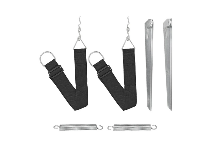 Ensemble de deux sangles anti-tempête ProPlus 361722 pour auvents Thule Omnistor 3m