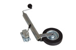 Roue jockey avec collier en fonte WINTERHOFF ST48-200VB+KLE48-G, 150 kg, 48 mm, 505-725 mm