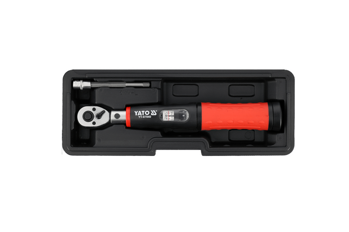 Jeu de clés dynamométriques YATO 1/4" 5–25 Nm, 11 pièces
