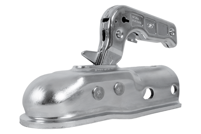 Attelage à boule STEELPRESS ZSK-1700D+Z2 pour remorque de 1700 kg avec timon tubulaire de 35 à 50 mm