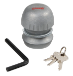 PROTECTION DE BOULE D'ATTACHE DE REMORQUE, VERROUILLAGE ANTIVOL DE LAMPE