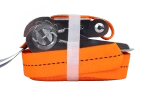 Bracelet monobloc orange HILLS 5 m/25 mm/1 t avec tendeur