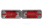 Feux arrière LED TT Technology TT.12555, 5 fonctions gauche + droit