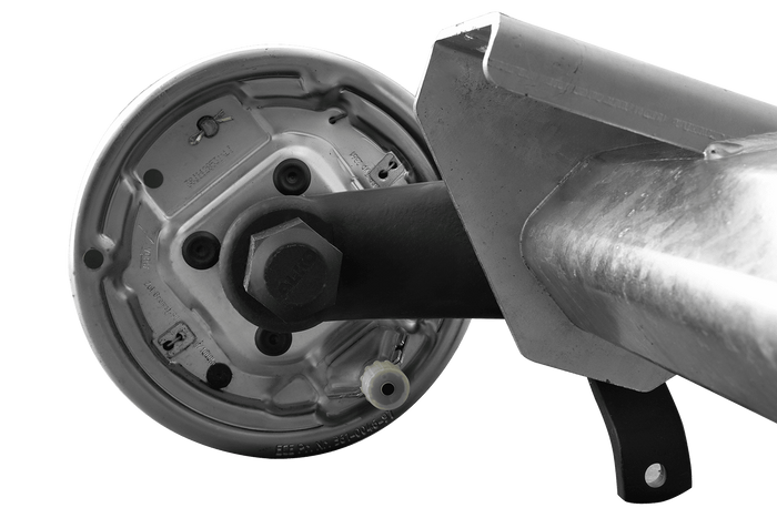 Essieu freiné AL-KO EURO pour remorque bateau 1800kg 1445/1555mm 2030mm 5x112