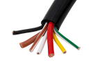 Câble électrique HYBSZ QLY-S 2x4+5x1,5 à sept conducteurs - 1 m