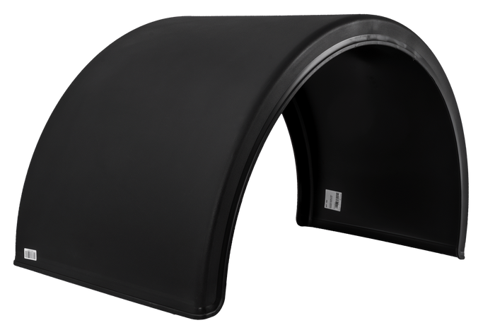 Garde-boue double pour remorque 20-24,5" DOMAR DK1685 passage de roue 1340/670mm