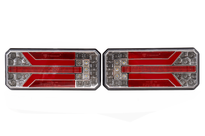 Feux arrière LED TT Technology TT.12555, 5 fonctions gauche + droit