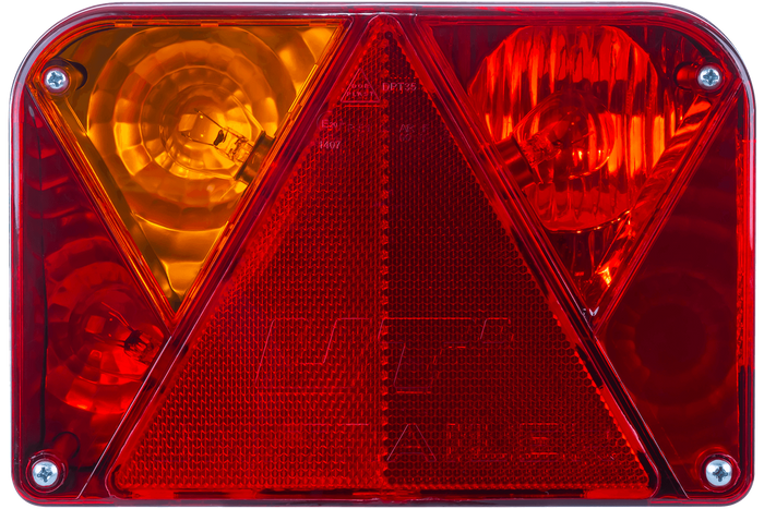 Kit d'éclairage : feux arrière DOBPLAST DPT35 + feux de position latéraux ASPÖCK FLEXIPOINT I + faisceau MANTES 5,2 m 13 broches