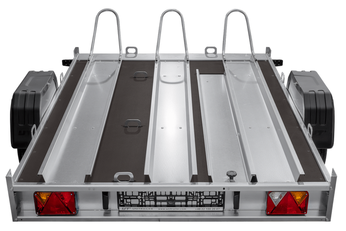 Remorque moto 220x155 UNITRAILER MOTO 3, ressorts