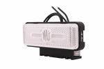 Feu de gabarit, position universel LED blanc WAŚ W254 2035 avec support