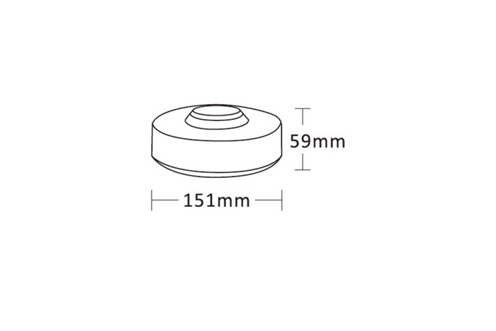 Lampa błyskowa LED UFO2 magnes R10 R65