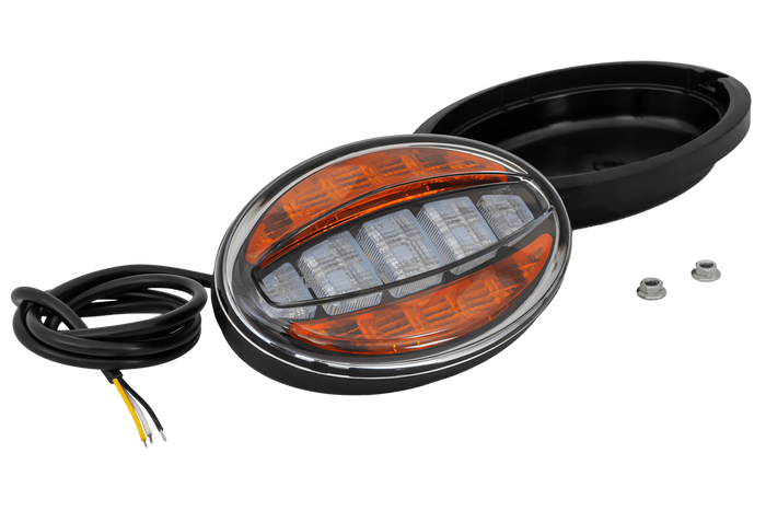 Feu avant universel à LED FRISTOM FT-356 avec boîtier pour montage encastré