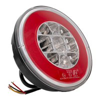 Feu arrière LED TT TECHNOLOGY TT.12008 Glo-Trac LED Hamburger, 3 fonctions universel