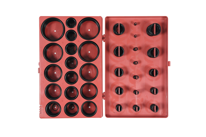 Lot de joints toriques en caoutchouc YATO YT-06876, assortiment de tailles, 419 pièces