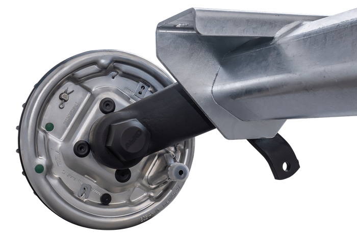 Essieu freiné AL-KO EURO pour remorque bateau 1800kg 1845/1955mm 2430mm 5x112