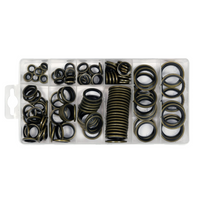 Lot de 150 rondelles en métal et caoutchouc YATO YT-068582, tailles assorties.