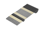 Tapis de stationnement ProPlus 520196 avec butée de roue
