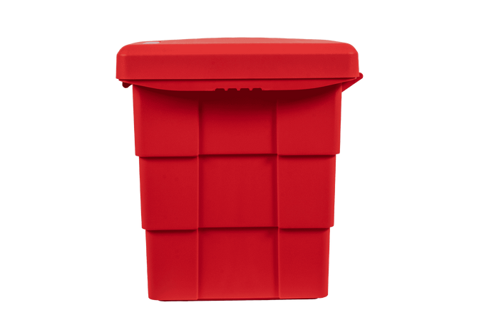 DAKEN 86014 PITBOX, conteneur pour matériaux en vrac (sable, sel de déneigement), dimensions : 655 x 570 x 520 mm, capacité : 108,5 l