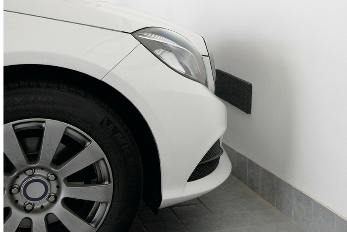 Lot de quatre panneaux muraux de protection pour le garage LAMPA Premium 40x15cm