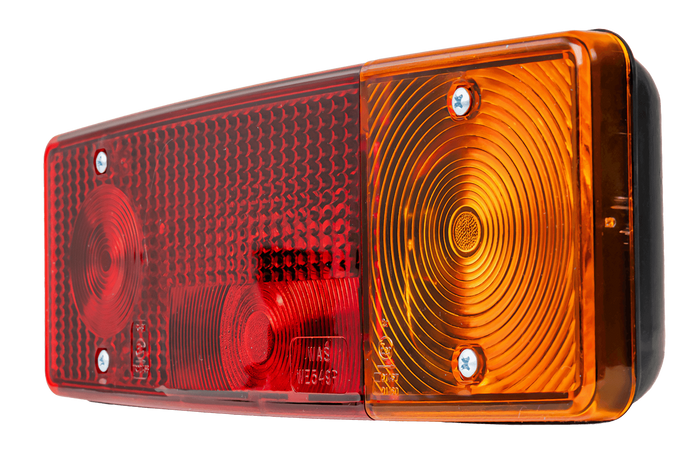 Feu arrière WAŚ WE549P, 3 fonctions droit