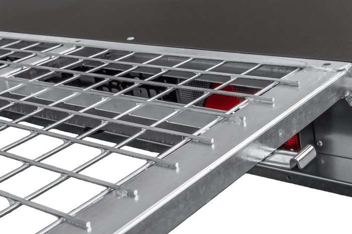 Rampe grillagée UNITRAILER pour remorque 88,6 cm 400 kg
