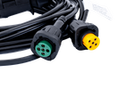 Kit d&#39;éclairage : feux arrière LED DOBPLAST DPT35 + feux de position latéraux LED FRISTOM FT-009 + faisceau MANTES 4,5 m 7 broches