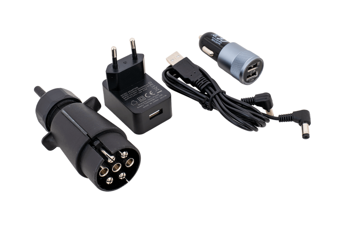 Feux arrière LED TT Technology TT.12028B-DI ,3 fonctions gauche+droite, sans fil, magnétiques