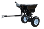 Semoir pour tracteur UNITRAILER épandeur d'engrais, semences 29 l 45 kg