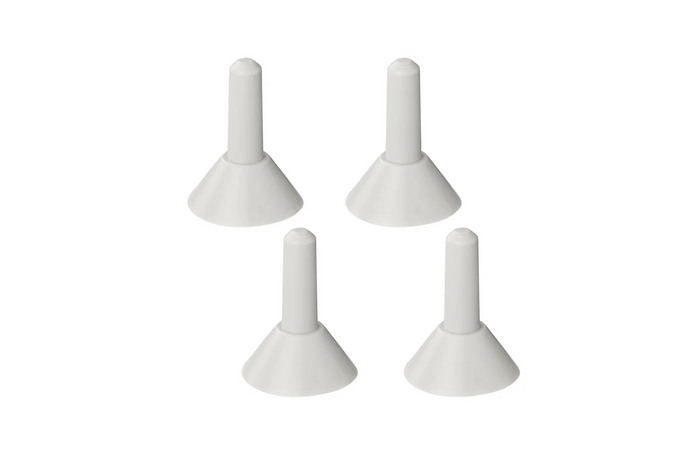 Ensemble de 4 capuchons anti-pluie pour arceaux de tente ProPlus 366475S