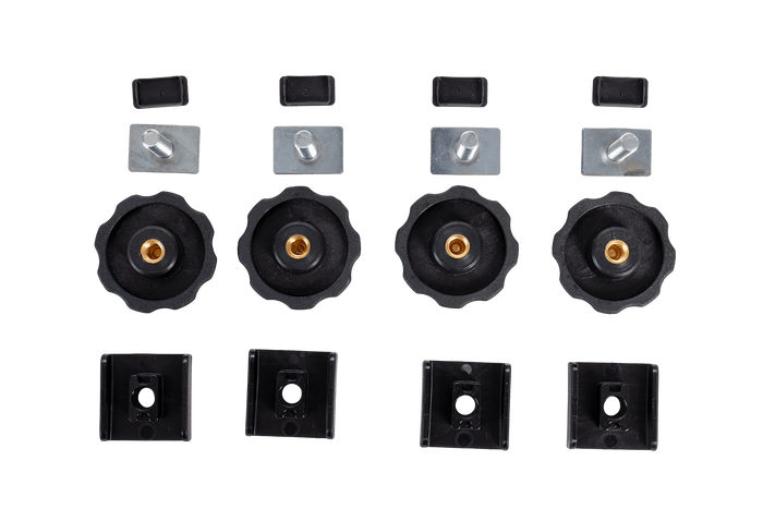 T - profilé EF (rainures) - Adaptateur pour barres à rainures en T - Inter Pack Carver, Zenith