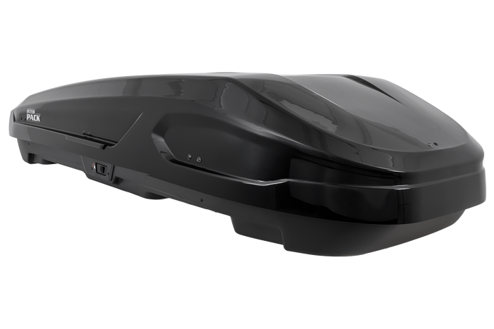 Coffre de toit Inter Pack Monsun PRO L, noir métallisé