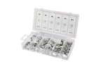 Jeu de 150 écrous à sertir en aluminium YATO YT-36460, tailles M3 à M10