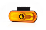 Feu de gabarit, position LED WAŚ W240 1598, orange, universel, avec support