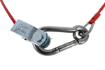 Câble de rupture, de sécurité d'urgence KNOTT avec mousqueton 1200 mm