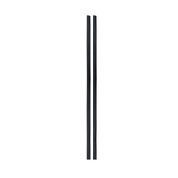 Bandes de protection de bord de porte LAMPA Contour, lot de 2, noires