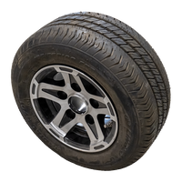 ROUE RENFORCÉE POUR REMORQUE LINGLONG TIRE 195/55 R10C 98/96N JANTE ALU UNITRAILER 6Jx10" 5x112 ET:-4
