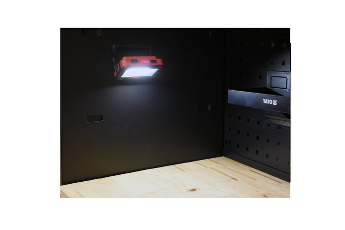 Projecteur portable + lampe torche YATO YT-81819 COB LED 300 lm